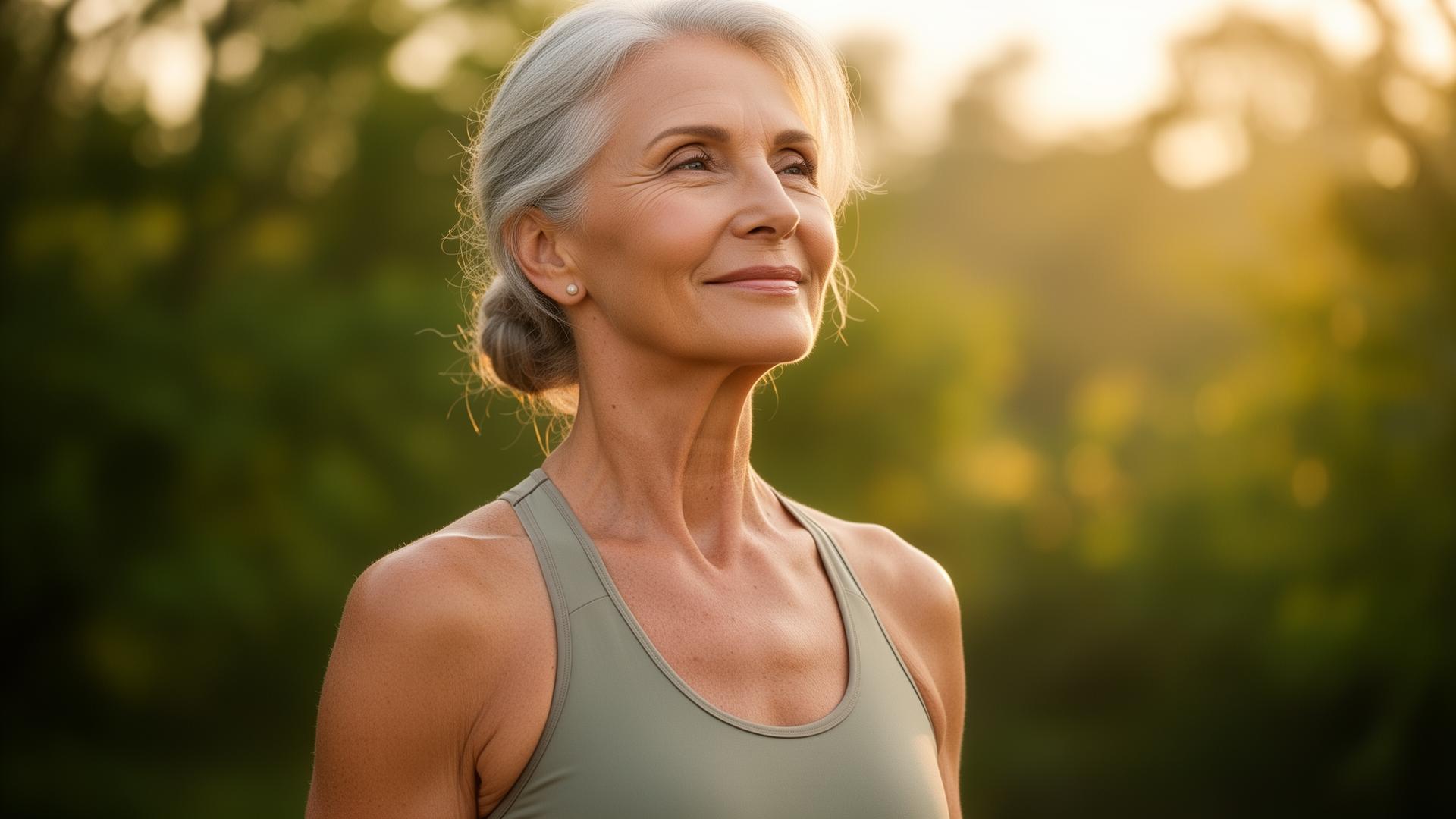 Strong, energetic adult training outdoors after a metabolic reset